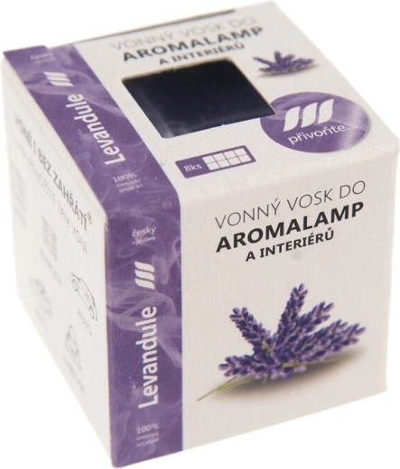 Geurwaxblokjes lavendel 8 stuks (30 g)