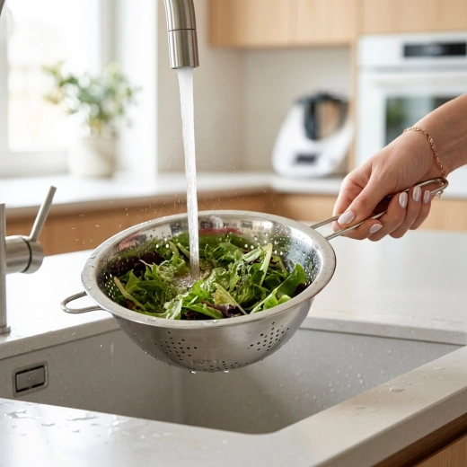 Ideaal om af te spoelen en af te gieten in elke keuken