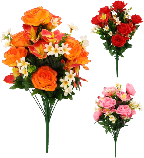 Levensechte kleuren en details zoals bij echte bloemen