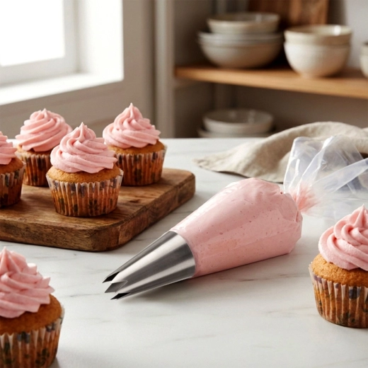 Eenvoudig decoreren met een spuitzak