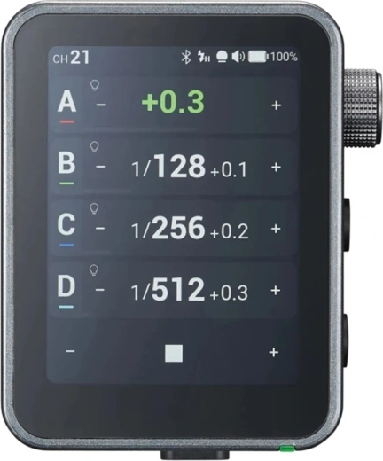 Touchscreen en snelle groepsbediening