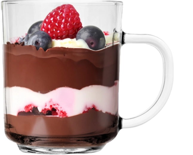 Ook ideaal voor desserts in glas