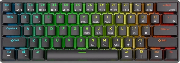 Mechanisch toetsenbord Royal Kludge RK61 RGB met rode schakelaars