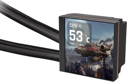 Groot 3,95" LCD-scherm voor monitoring en stijl