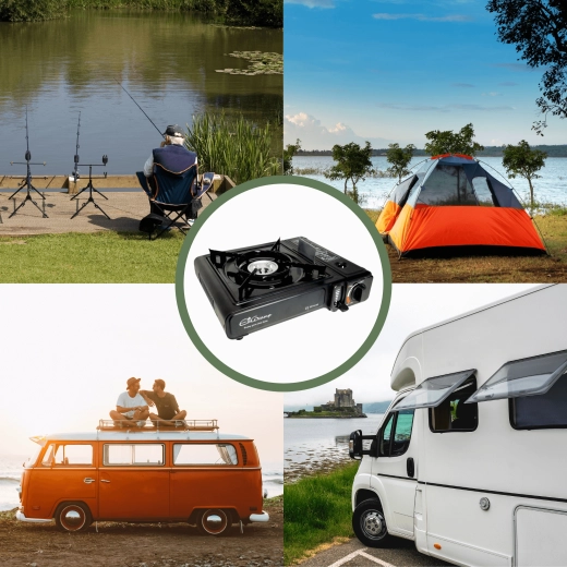 Compact design met koffer