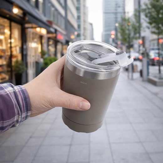 Deksel voor comfortabel drinken onderweg