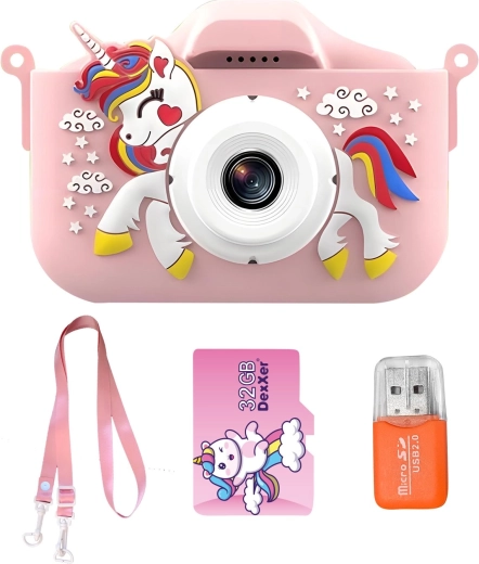 Digitale kindercamera X500 roze