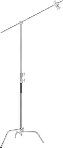 Neewer roestvrijstalen C-stand 320 cm met uitschuifbare arm