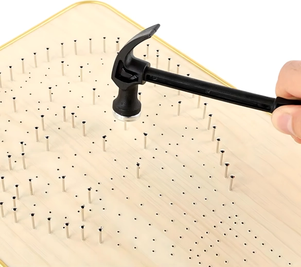 Voorgeboorde punten en makkelijk inslaan