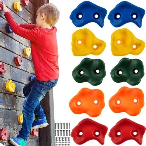 Klimgrepen voor kinderen – set van 10 stuks Kruzzel