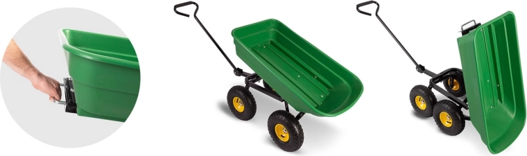 Kiepbak voor snel lossen