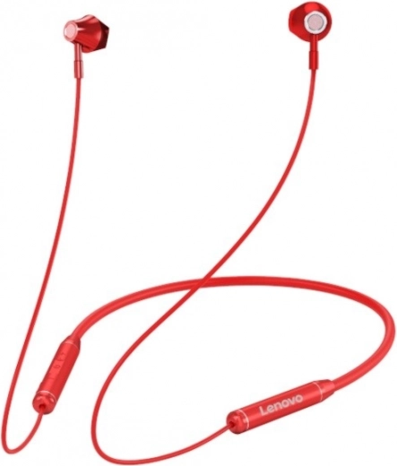 Draadloze oortjes Lenovo HE06 rood