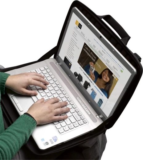 Gebruik de laptop direct in de hoes