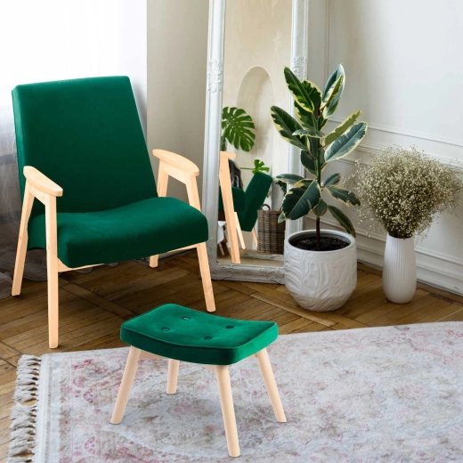 Stijlvol accessoire bij de fauteuil en in een moderne hoek