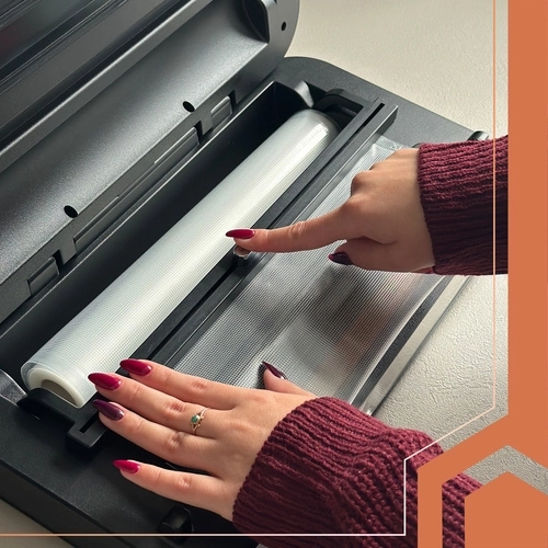 Ingebouwde snijder en rolhouder