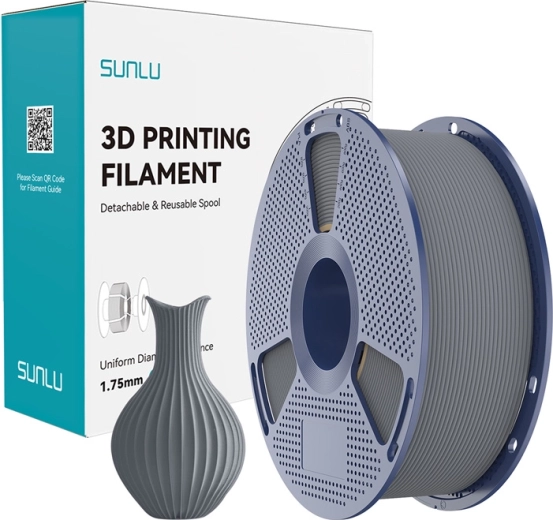 Filament SUNLU PLA Classic grijs 1,75 mm 1 kg