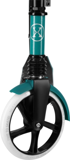 Soepele rit dankzij grote 200 mm wielen en ABEC 9