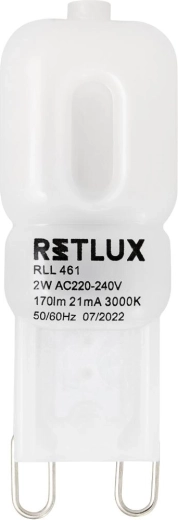 LED-lamp Retlux G9 2 W warm wit