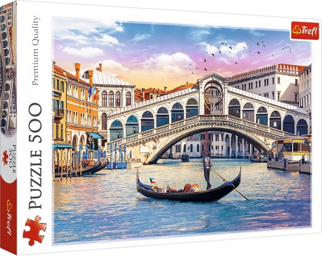 Puzzel 500 stukjes Rialtobrug Venetië
