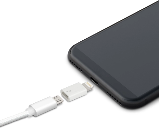 Lightning-naar-micro-USB-adapter voor iPhone