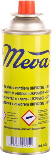 Meva gascartouche 227 g met ventiel