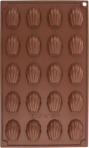 20 schelpen in één vorm