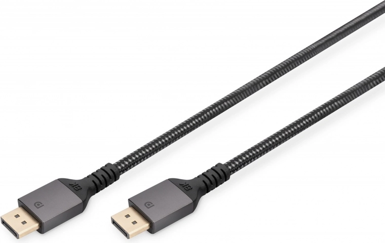 Premium DisplayPort-verbindingskabel 8K 60Hz UHD 2m zwart