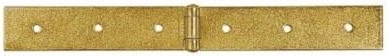 Bouwscharnier 100 × 35 × 1,5 mm, geel verzinkt