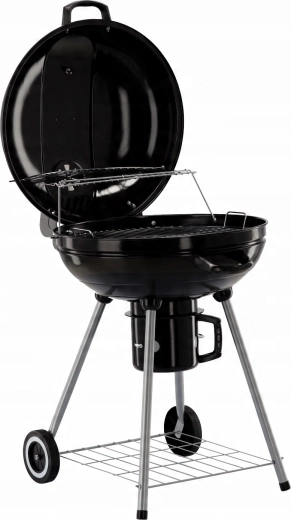 Groot verchroomd rooster en warmhoudrek