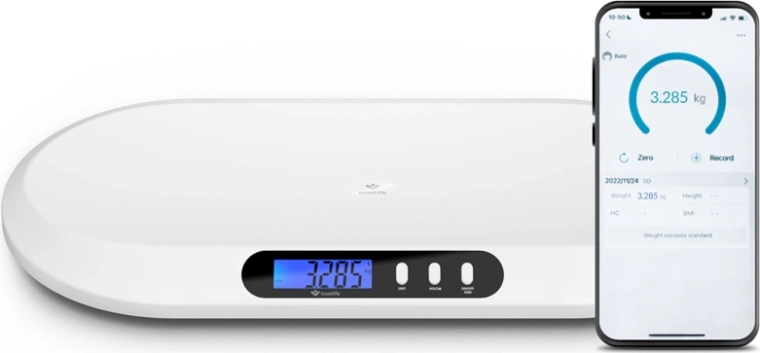 Digitale babyweegschaal TRUELIFE BabyScale B5 BT met Bluetooth