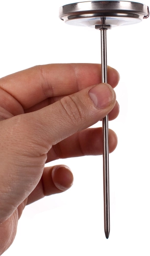 RVS sonde 12,5 cm voor nauwkeurige insteekmeting