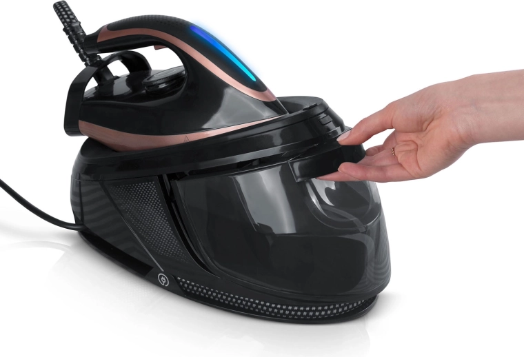 Afneembare 1,5 l tank voor lang strijken