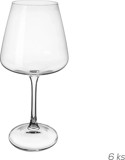 Corvus wijnglazen 360 ml, set van 6 stuks