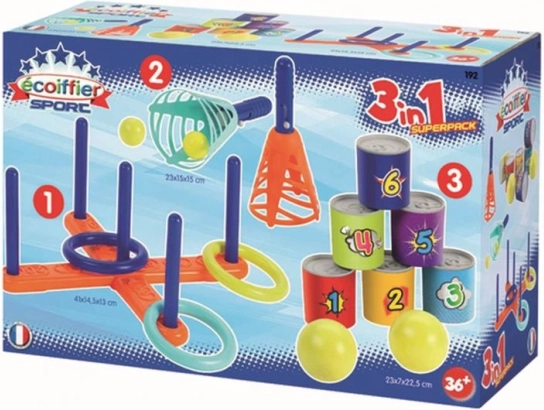 Spelset 3 in 1