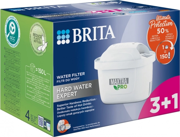 Vervangingsfilter BRITA MAXTRA PRO Hard Water Expert 3+1