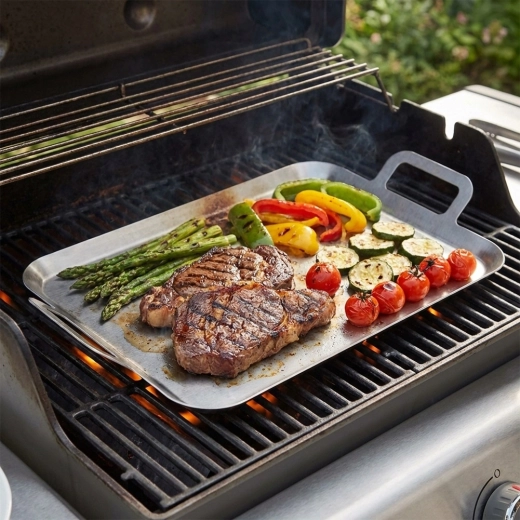 Universeel gebruik op de barbecue en in de oven