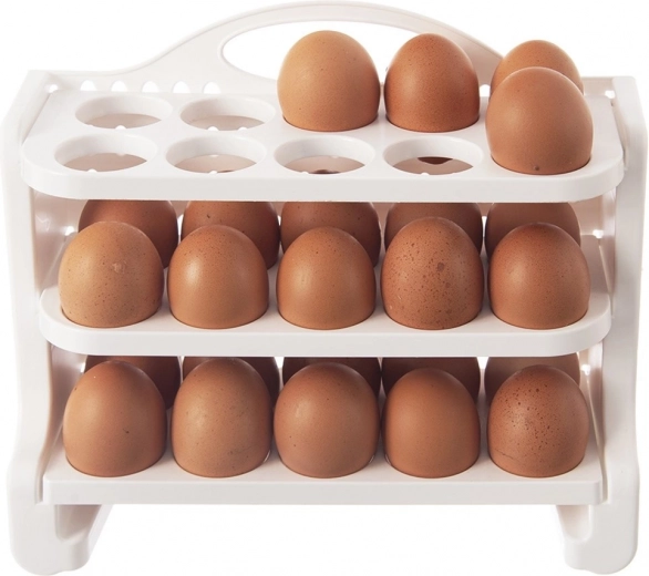 Tot 30 eieren op drie niveaus