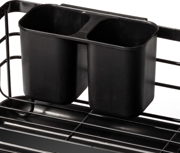 Bestekmand met twee compartimenten, binnen of buiten