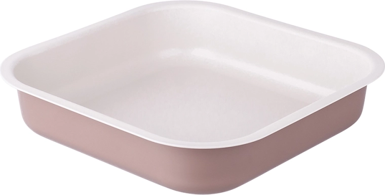 Bakvorm met antiaanbaklaag Caffe Creme 26 × 26 cm