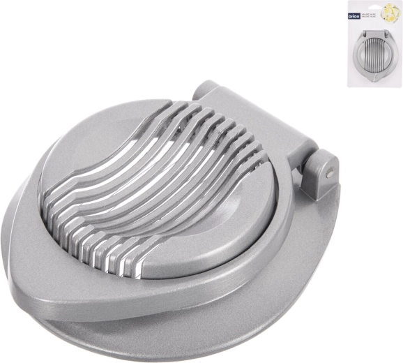 Eiersnijder van aluminium met oppervlakteafwerking - 1 stuk