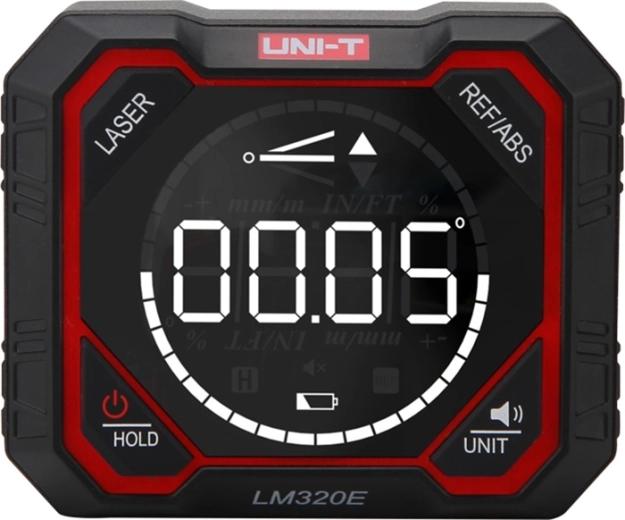 Uni-T digitale hoekmeter met laser LM320F