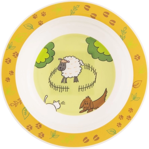Diep kinderbord boerderij 16 cm