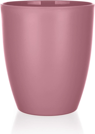 Plastic beker 370 ml Culinaria donkerroze