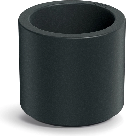 Bloempot Tubla Round 38 cm donkergrijs