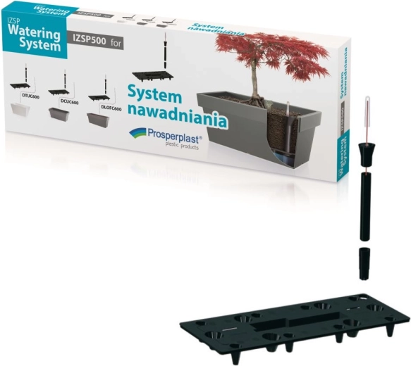 Bewateringssysteem voor balkonbakken 50,5 × 18 cm