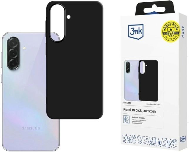 3MK Armor MagCase matte hoes voor Samsung Galaxy A37 5G zwart