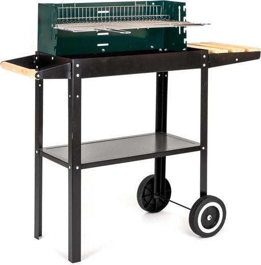 Tuin-houtskoolbarbecue met verstelbare vuurhaard GARDEN 51,6 × 27 cm