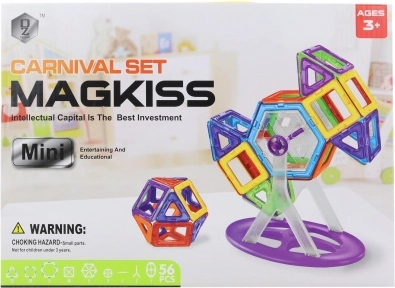 MAGKISS Carnaval magnetische bouwset voor kinderen