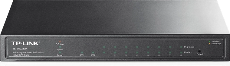 Smart switch TP-LINK TL-SG2210P 8-poorts PoE