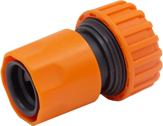 Snelkoppeling met stopventiel 3/4 voor tuinslangen AQUA